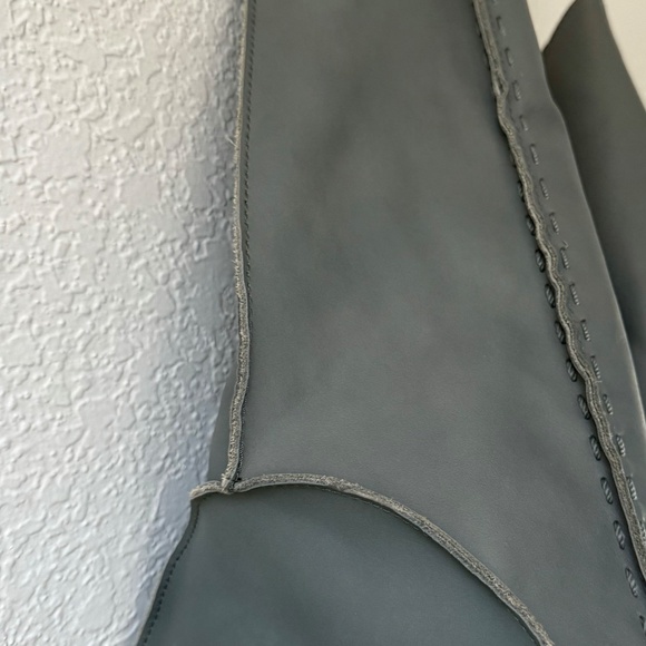 The Sak Gray Shoulder Bag with Brown Handles - Picture 7 of 16